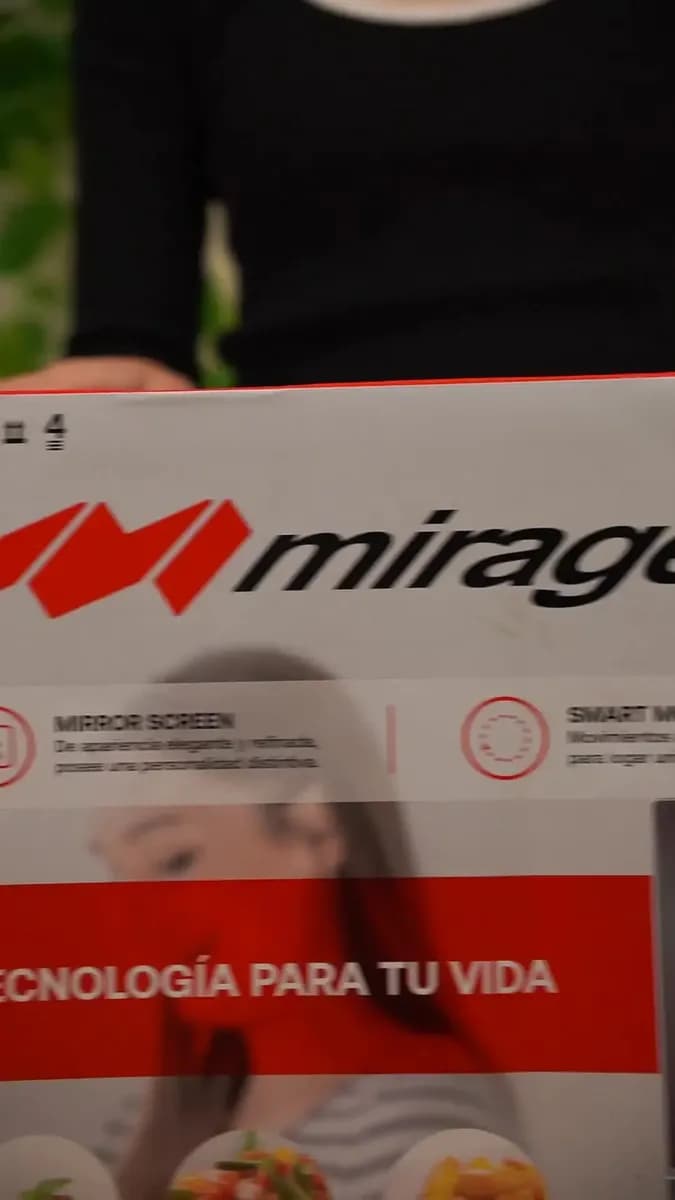 Horno de microondas Mirage Mwd020e Color Plata 0.7 Ft3 Espejo