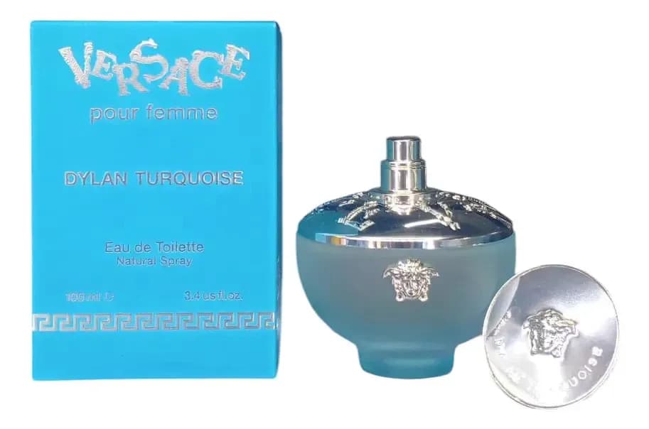 Fragancia Para Dama Versace Dylan Turquoise 100 Ml Edt Spray