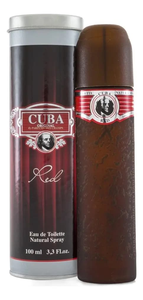 Cuba Red EDT 100 ml Perfume para Hombre Fresco