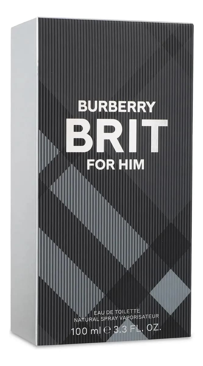 Perfume Burberry Brit Para Hombre, 100 Ml, Eau De Toilette
