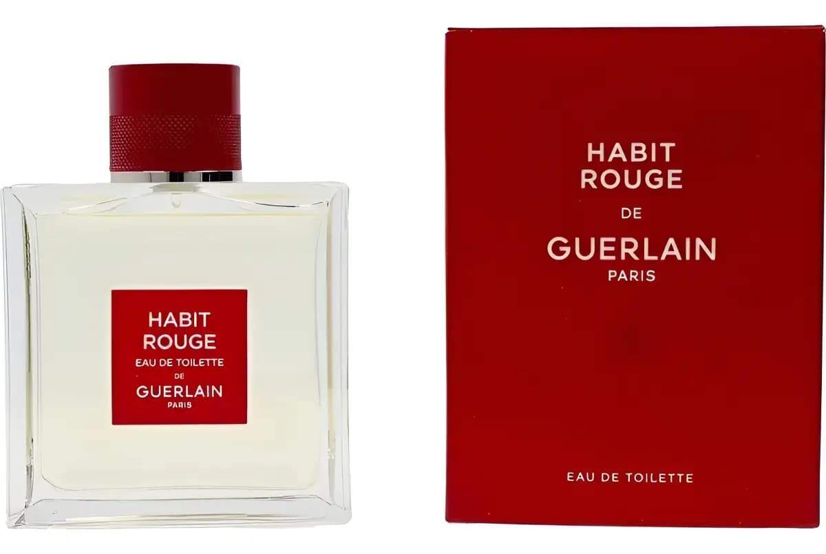 Guerlain Habit Rouge EDT 100 ml Perfume para Hombre Oriental