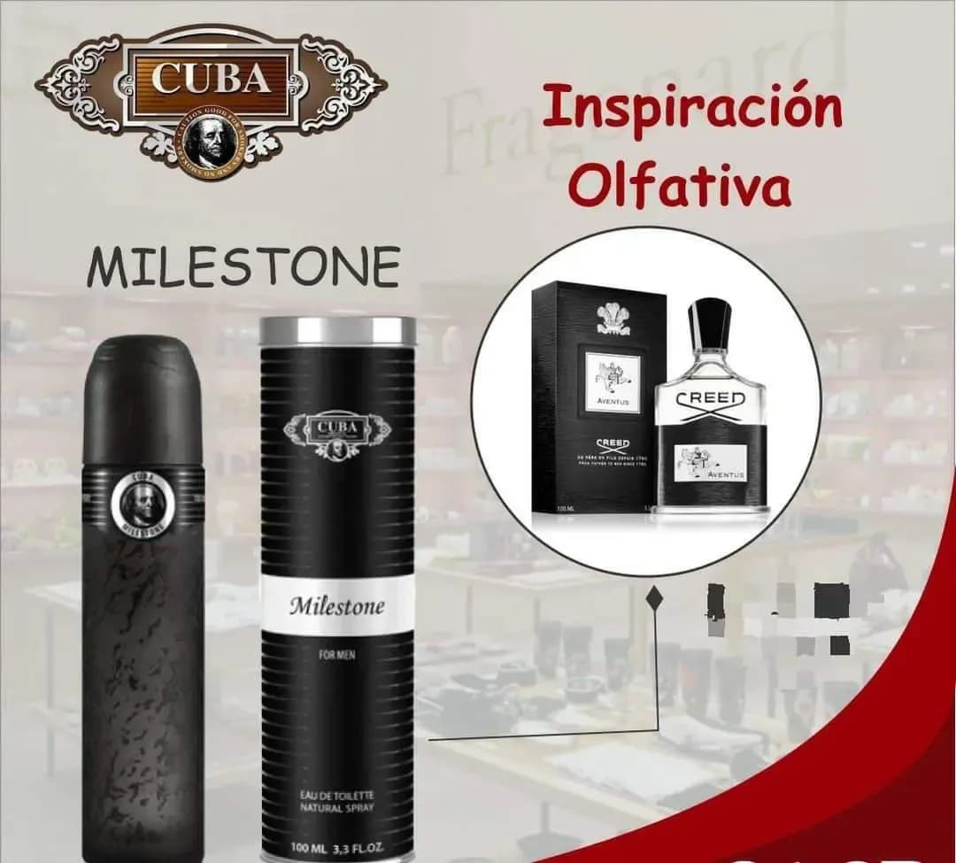 Cuba Milestone 100ml Edt Spray