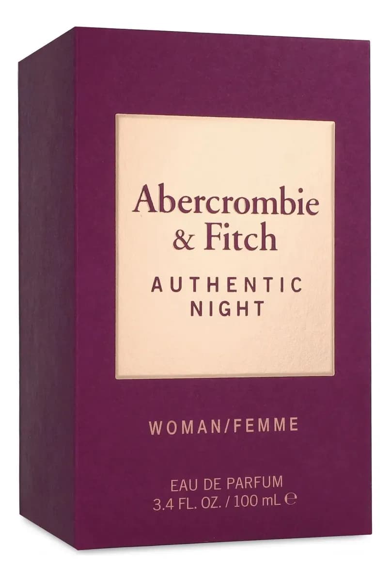 Abercrombie & Fitch Authentic Night Women EDP 100 ml