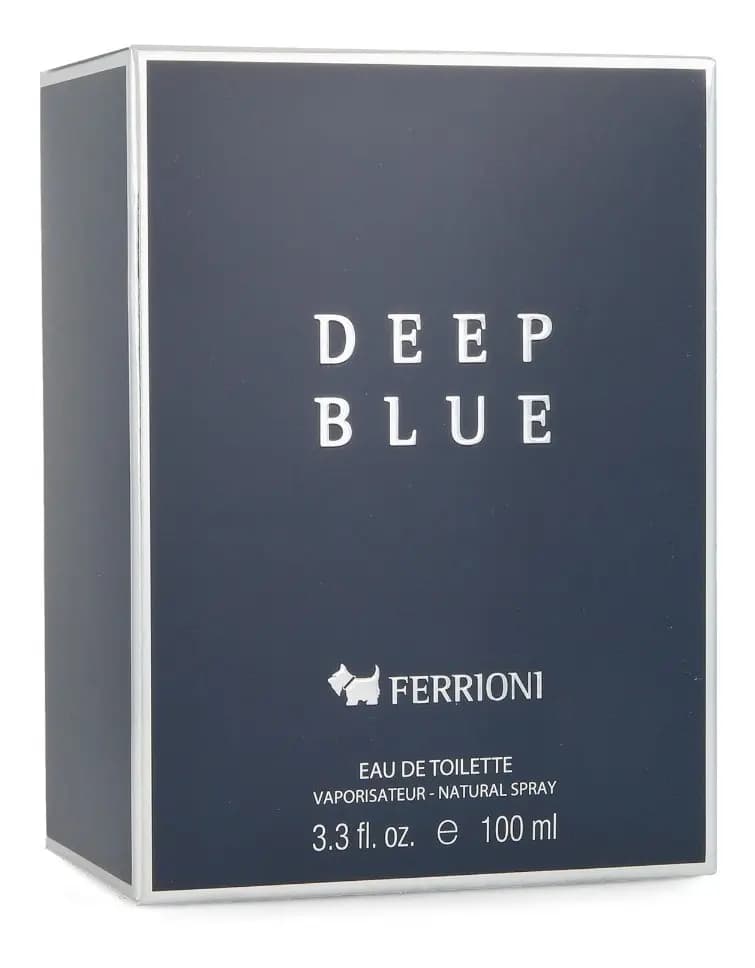 Ferrioni Deep Blue EDT 100 ml Perfume para Hombre Amaderado