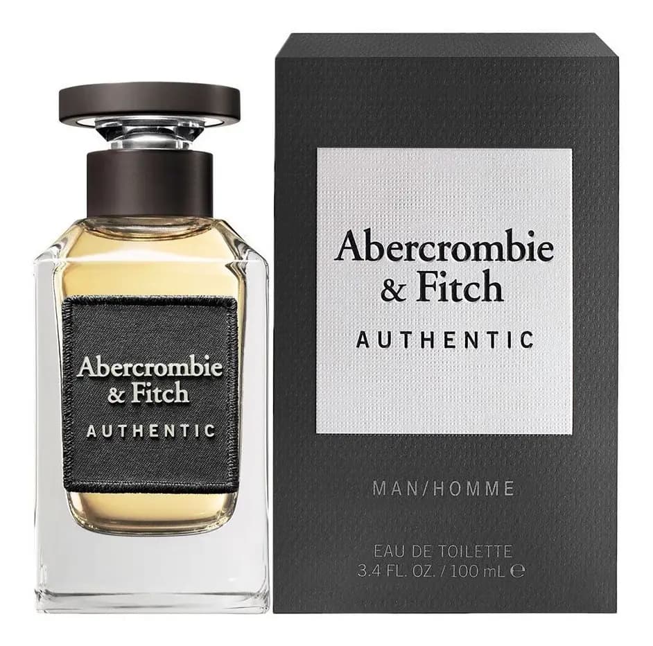 Abercrombie & Fitch Authentic Eau de Toilette Hombre 100ml Cítrico Amaderado