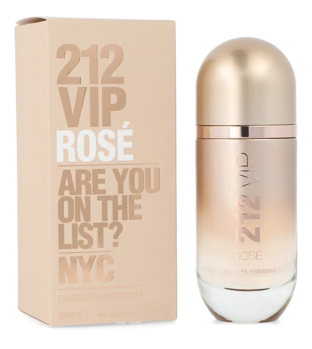 Carolina Herrera 212 VIP Rose Eau de Parfum 80 ml Perfume para Mujer