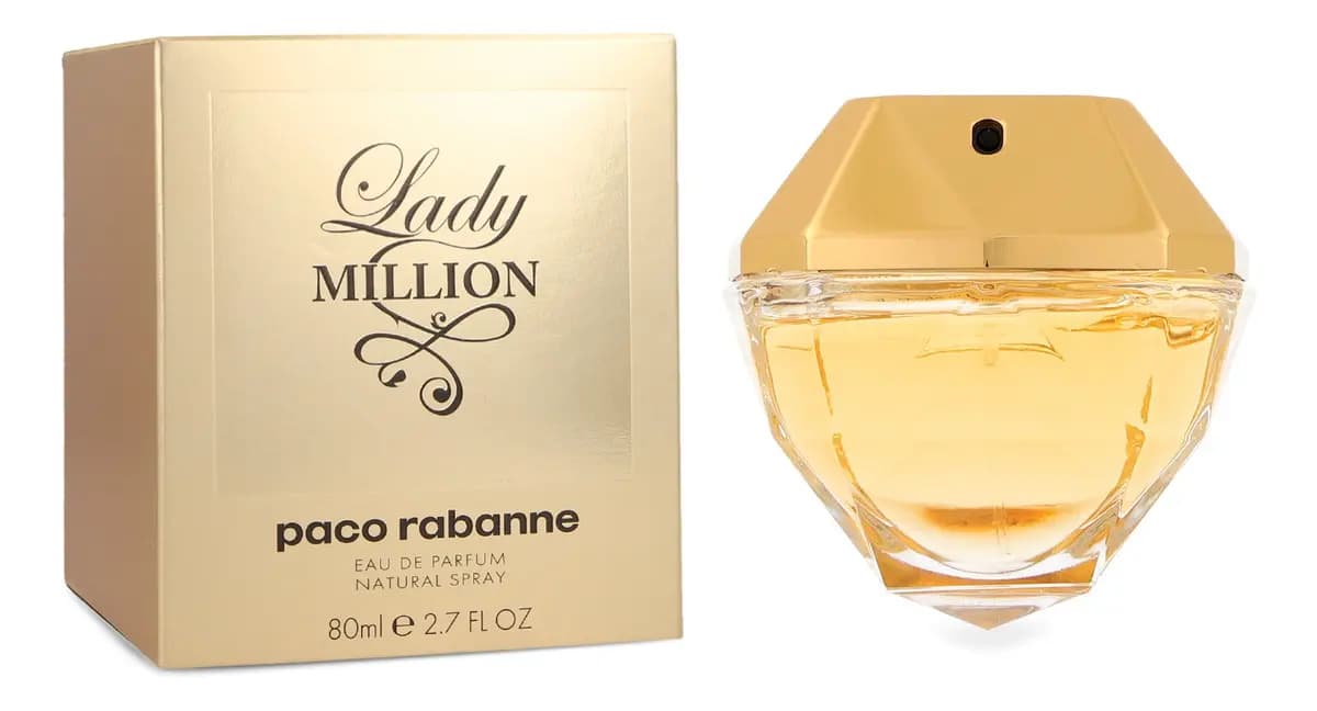 Perfume Rabane Lady Million Eau de Parfum Concentree EDP 80ml para mujer