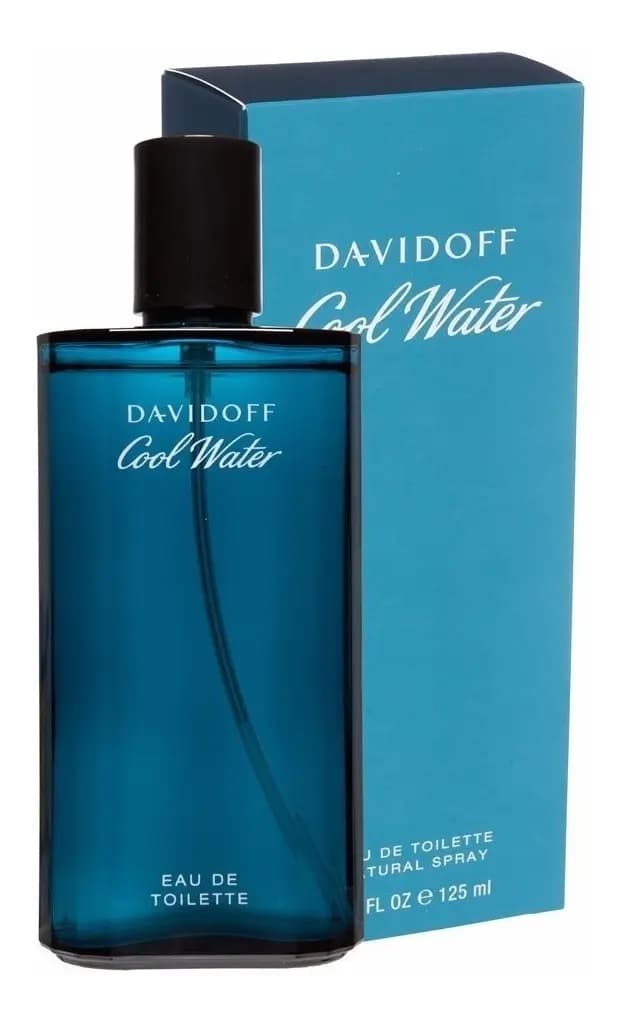 Davidoff Cool Water Man EDT 125 ml Perfume para Hombre Acuático