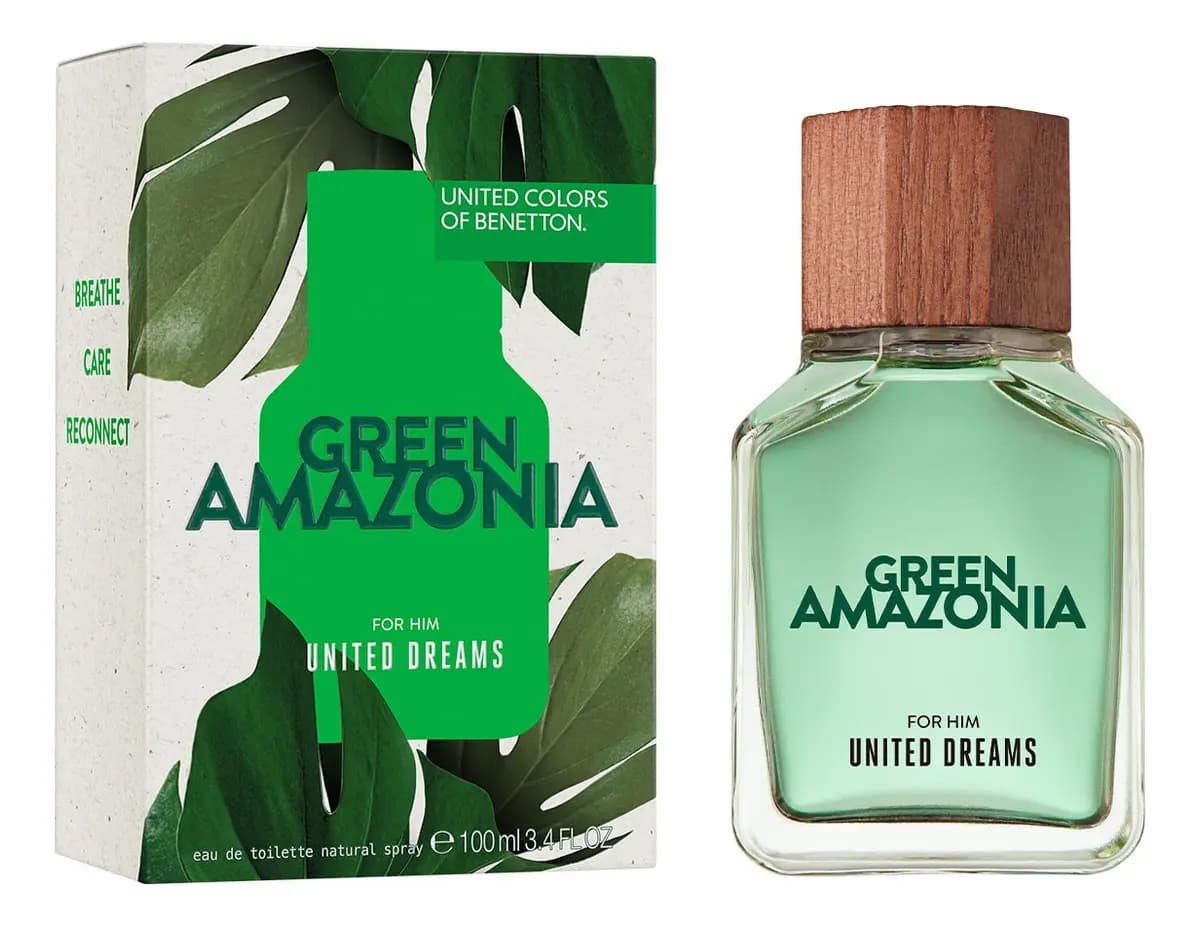 Benetton United Dreams Green Amazonia EDT 100 ml Perfume para Hombre