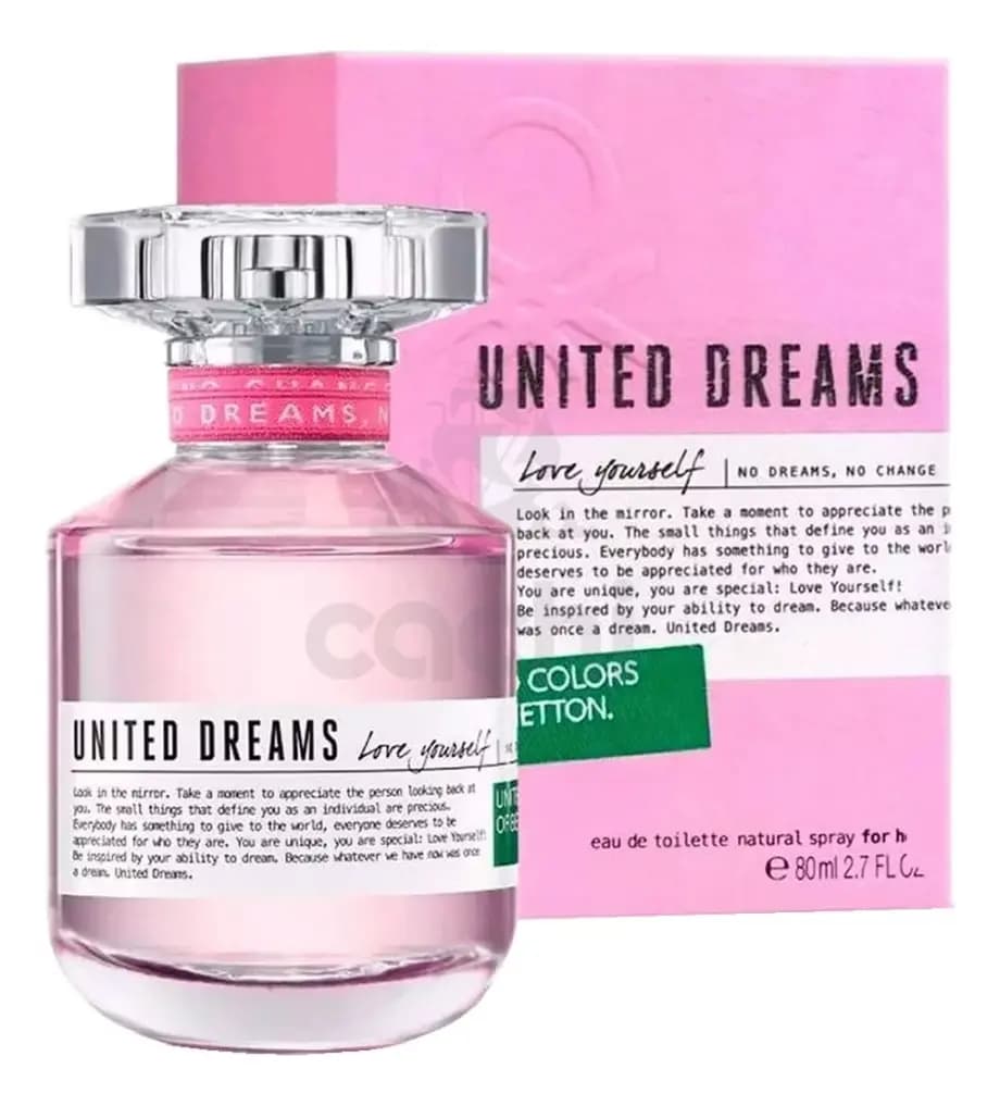 Benetton United Dreams Love Yourself EDT 80 ml Perfume para Mujer