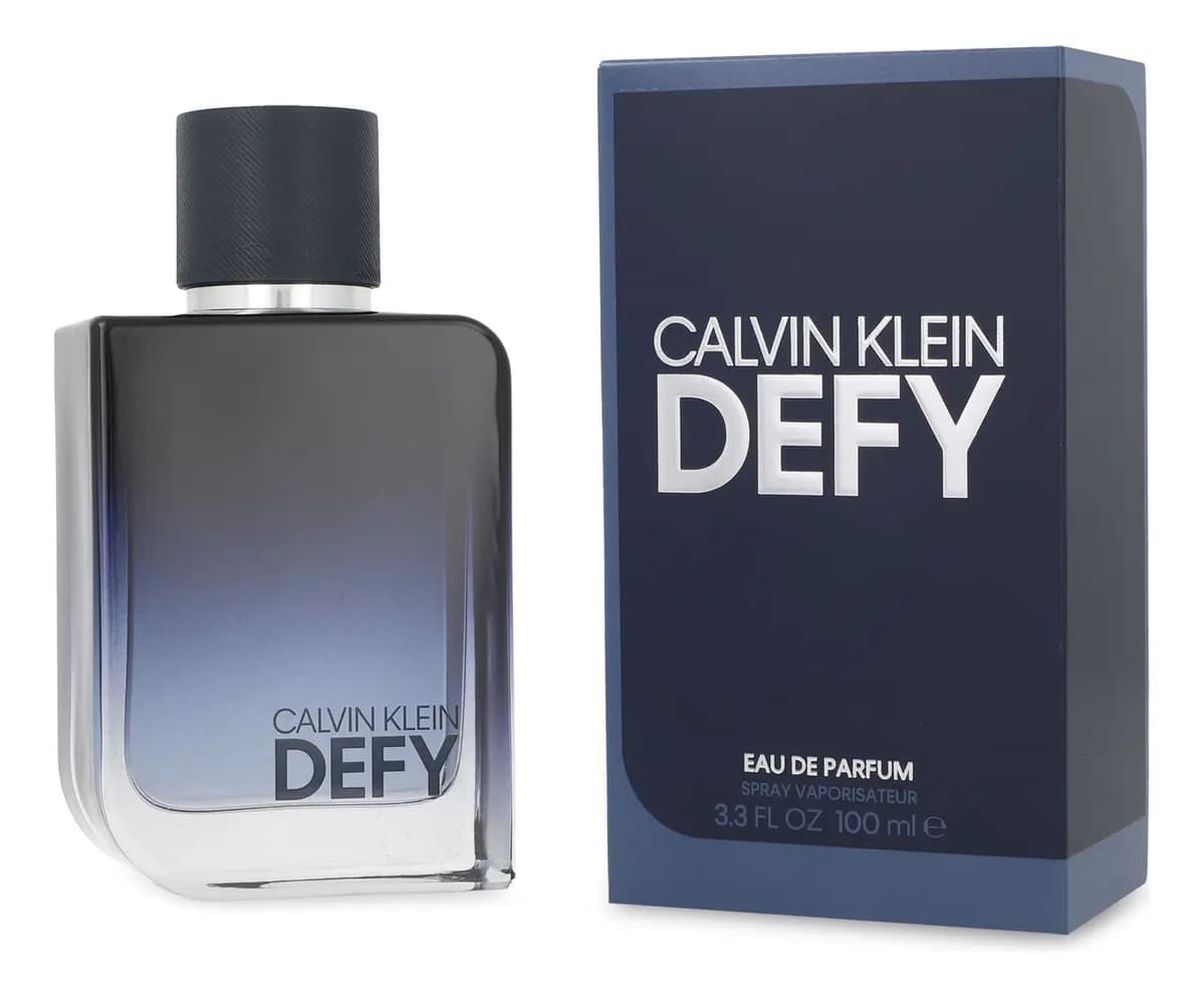 Calvin Klein Defy EDP 100 ml Perfume para Hombre Amaderado
