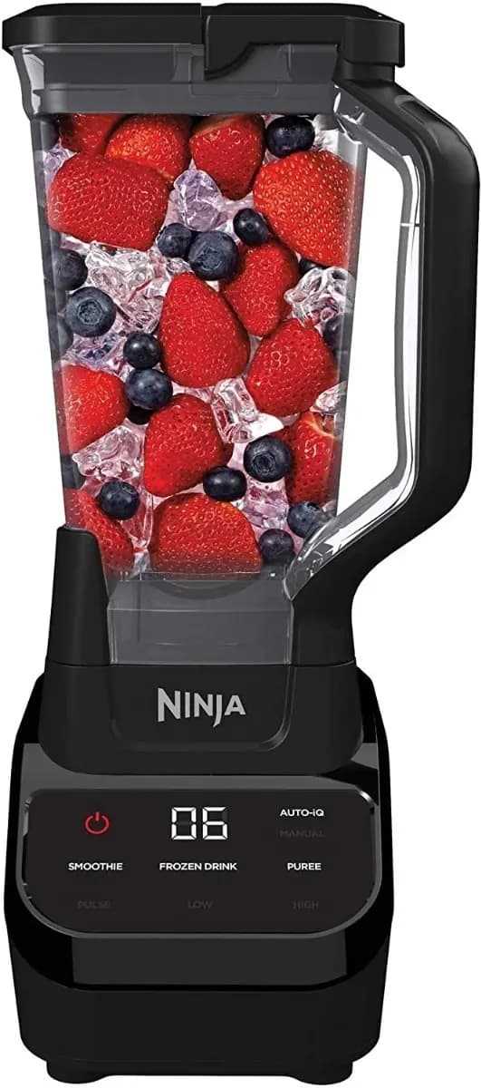 Licuadora Ninja Profesional 1000W Pantalla Táctil 72 oz Tritura Hielo