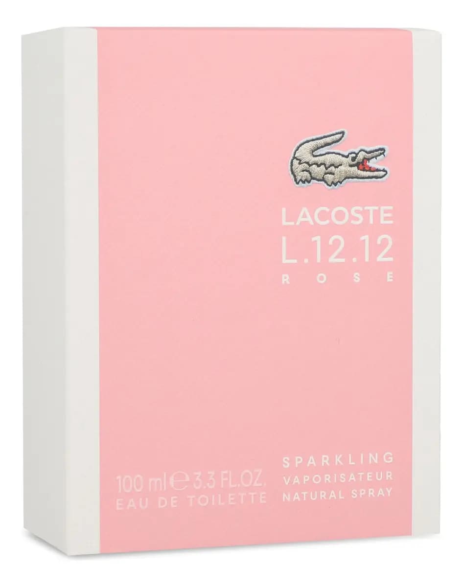 Lacoste L.12.12 Rose Sparkling EDT 100 ml Perfume para Mujer