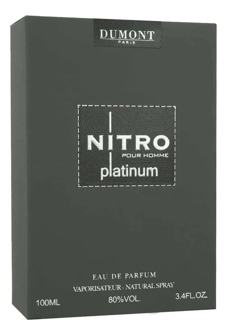 Dumont Paris Nitro Platinum EDP 100 ml Perfume para Hombre