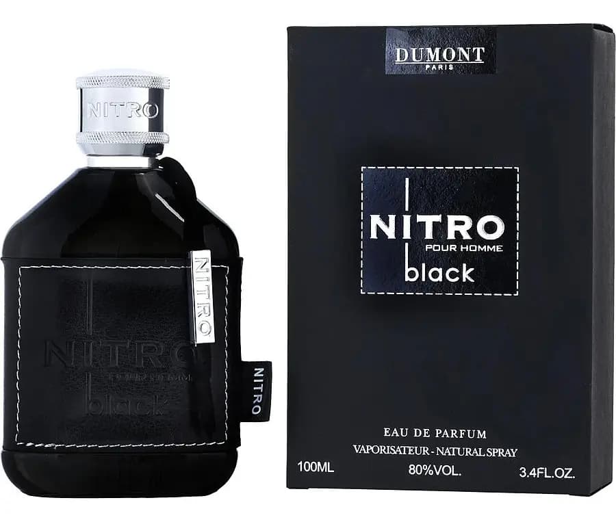 Dumont Nitro Black Eau de Parfum 100 ml Perfume para Hombre
