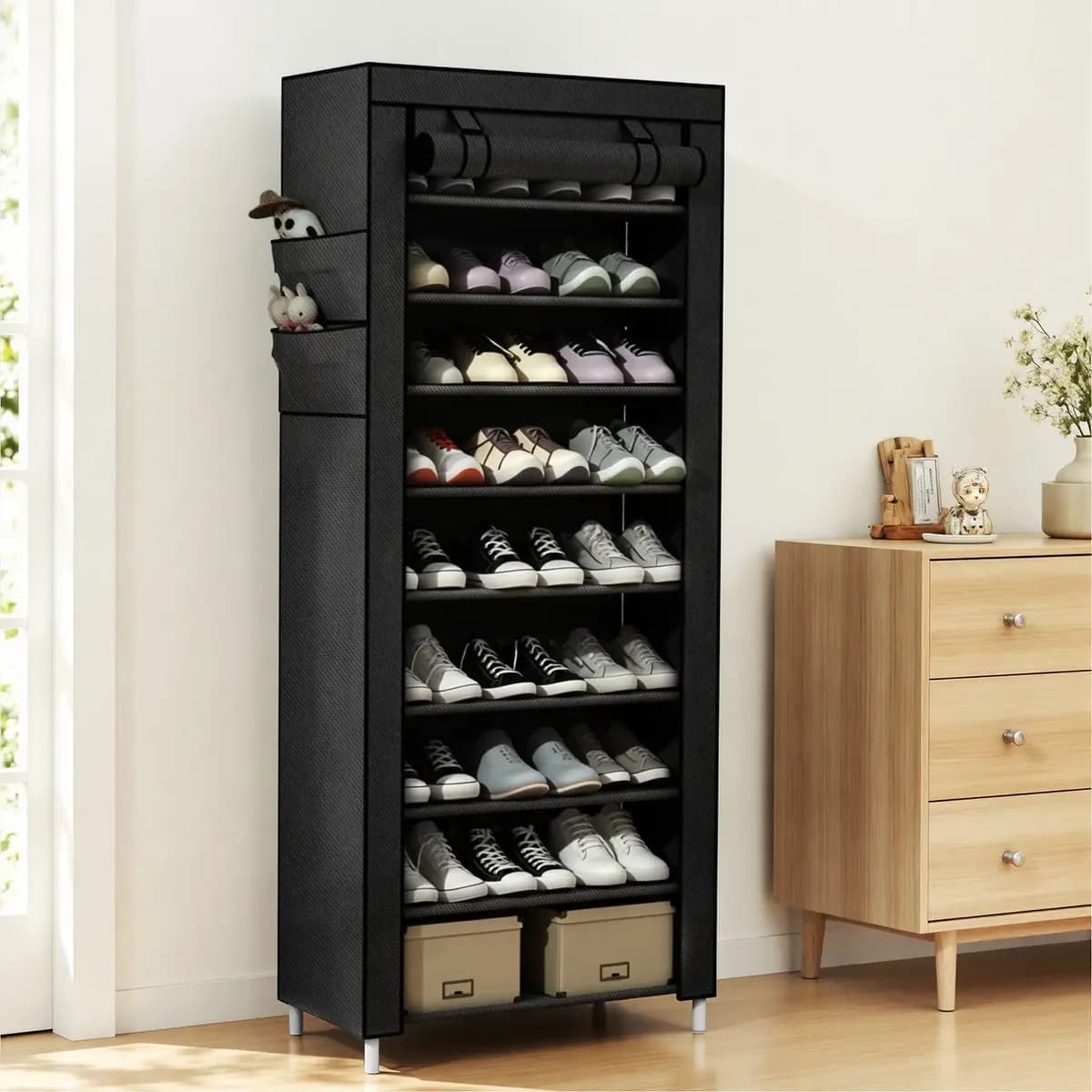 Zapatera Organizador Mueblick Closet Zapato 9 Pisos 27 Pares