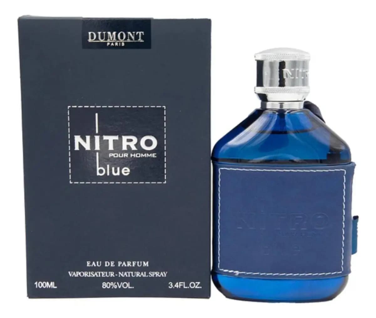 Dumont Nitro Blue Edp 100ml Spray Dulce Especiado Amaderado Hombre