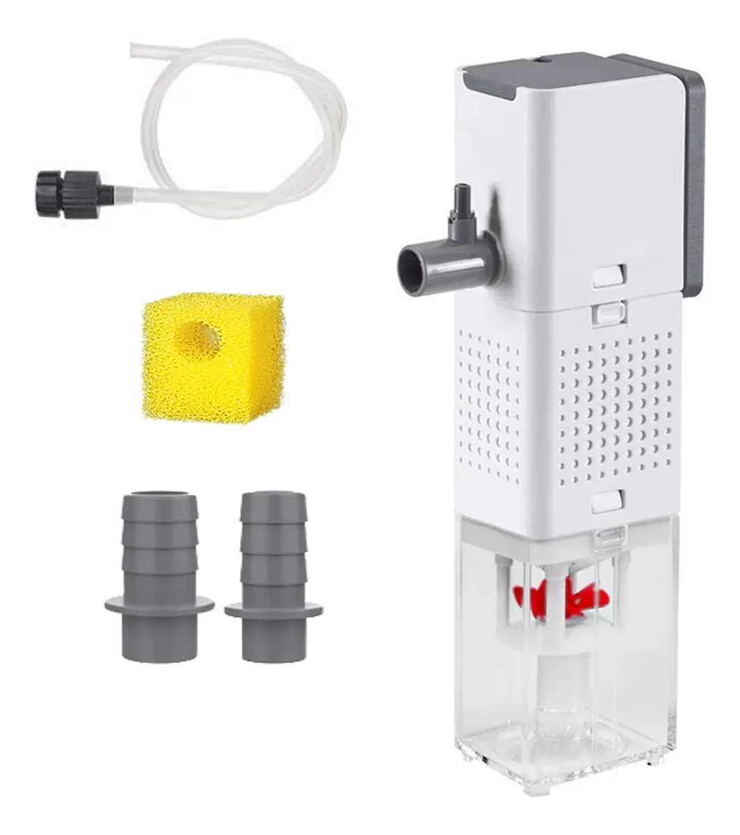 Filtro Para Pecera Acuario Interno Multifunción 1000l/h 15w Adecuado Para Acuarios De 30-50 Litros