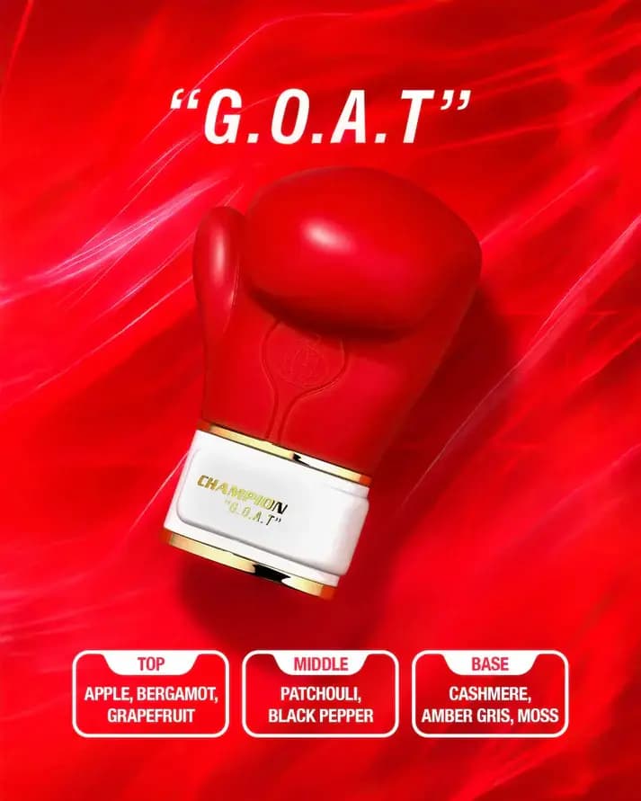 Fragance World Champion G.O.A.T EDP 80 ml Perfume para Hombre