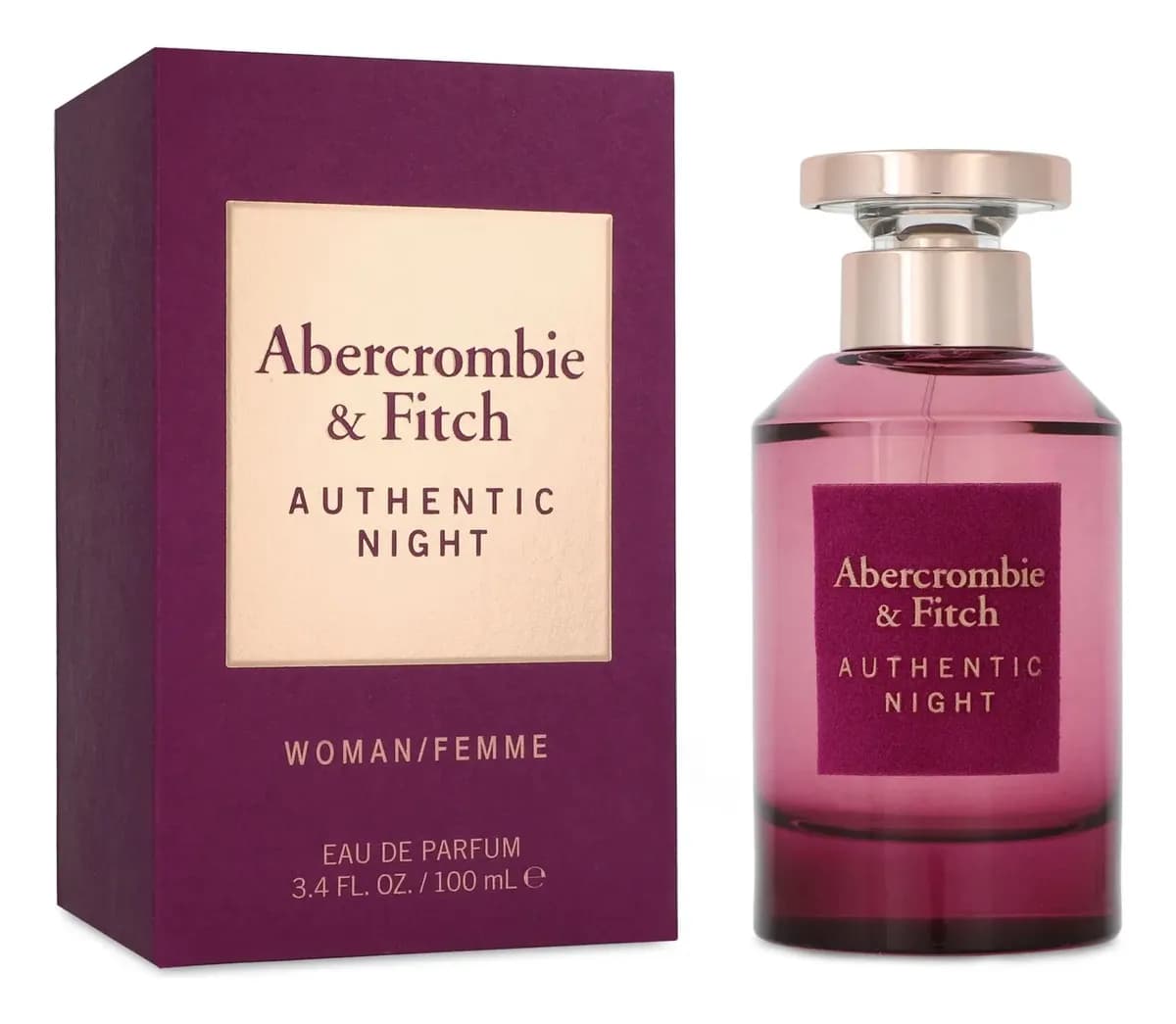 Abercrombie & Fitch Authentic Night Women EDP 100 ml
