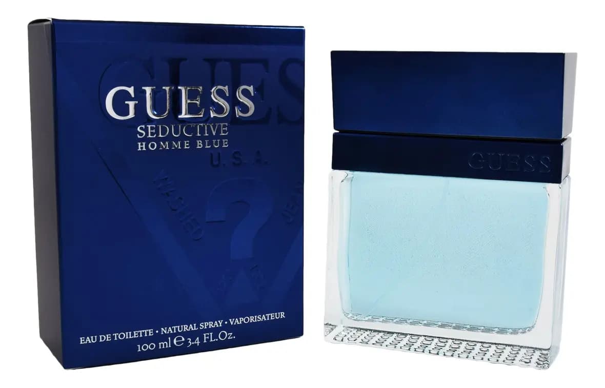 Guess Seductive Blue EDT 100 ml Perfume para Hombre Acuático