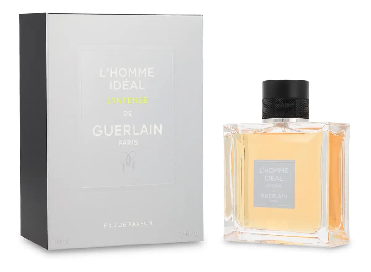 Guerlain L'Homme Idéal L'Intense EDP 100 ml Perfume para Hombre Amaderado