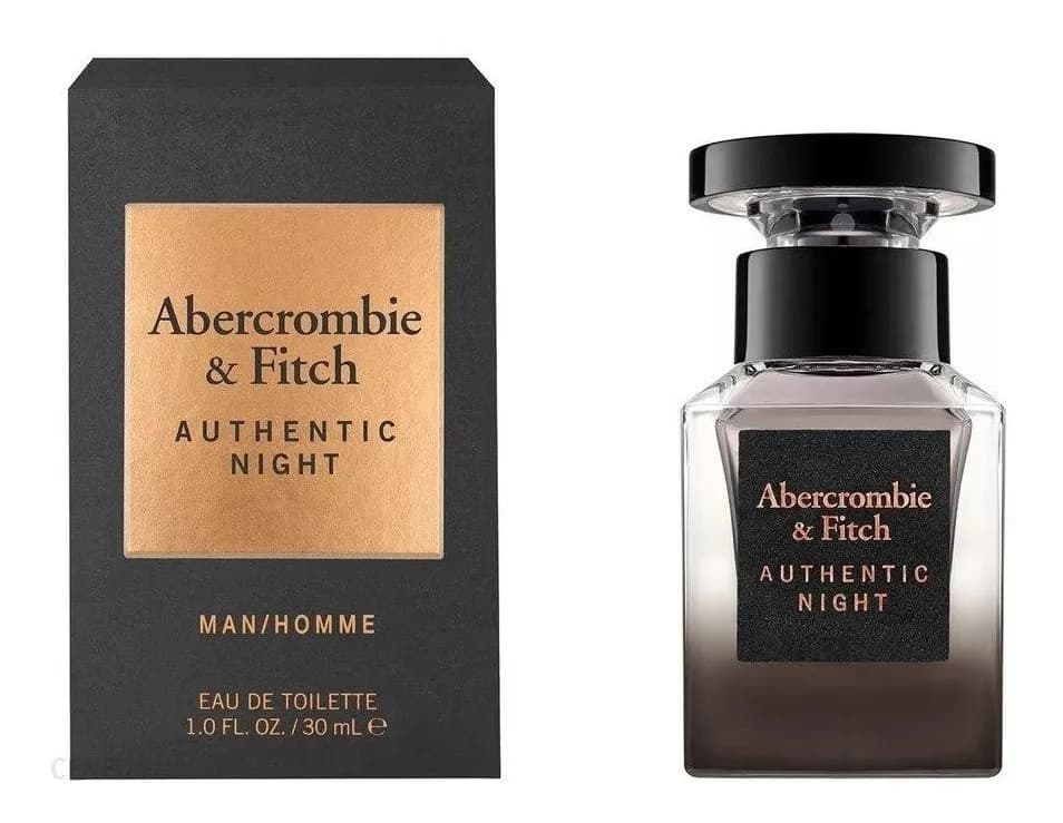 Abercrombie & Fitch Authentic Night EDT 100 ml Perfume para Hombre