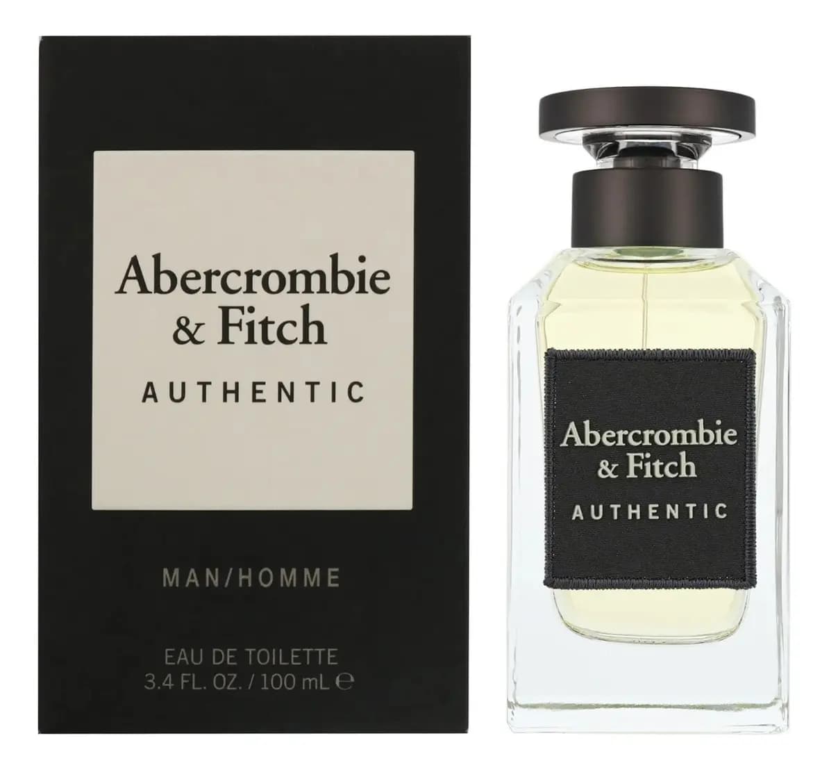 Abercrombie & Fitch Authentic Eau de Toilette Hombre 100ml Cítrico Amaderado