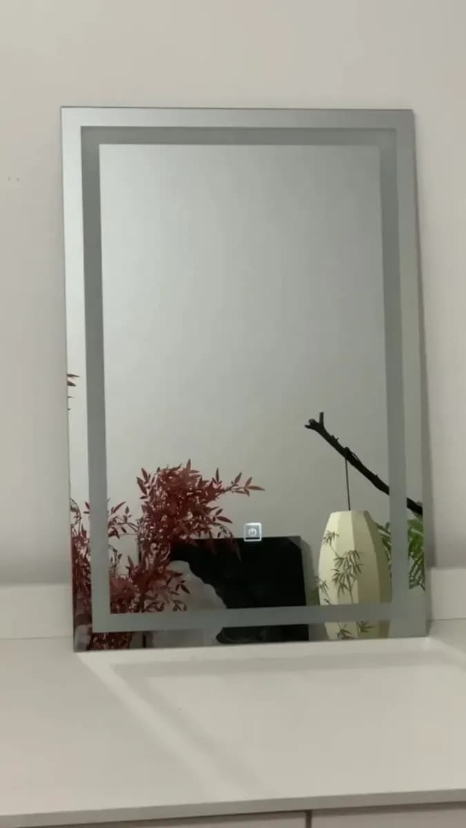Espejo Luz Led Touch Pared Tocador Baño Vestidor   3 Luces