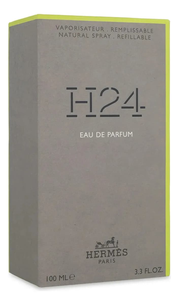 Hermès H24 EDP 100 ml Perfume para Hombre Amaderado Recargable