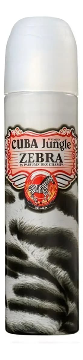 Cuba Jungle Zebra 100ml Edp Spray De Cuba
