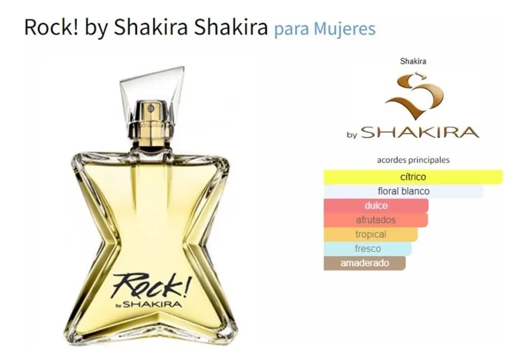 Shakira Rock 80ml Edt Spray
