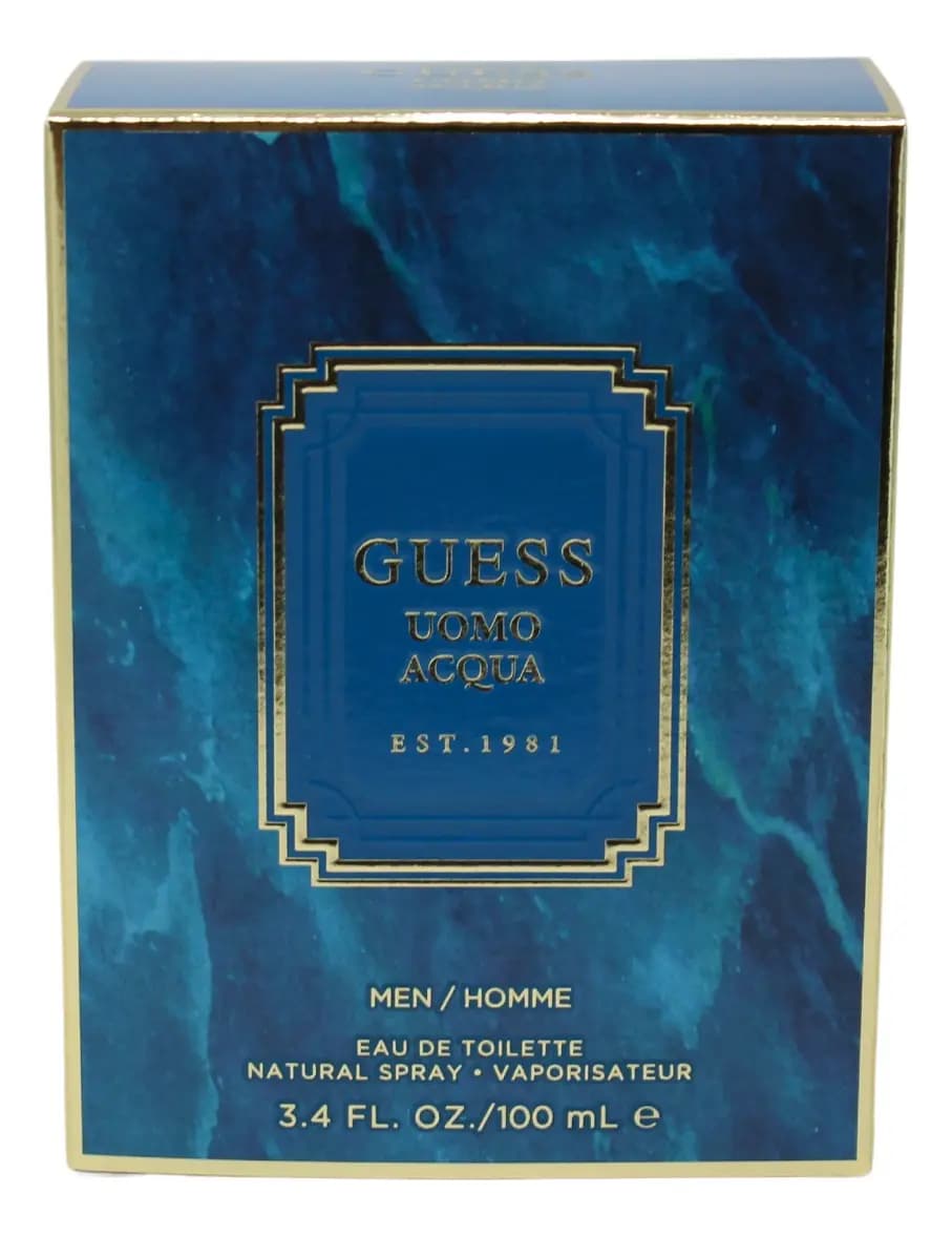 Guess Uomo Acqua EDT 100 ml Perfume para Hombre Amaderado