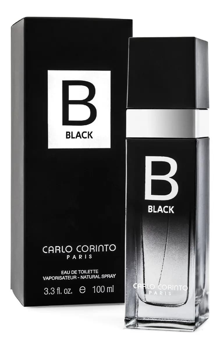 Carlo Corinto Black Eau de Toilette 100 ml Perfume para Hombre
