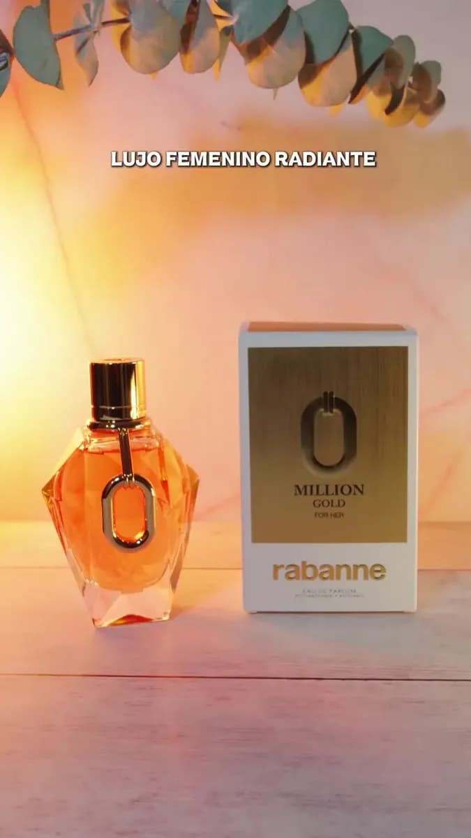 Paco Rabanne Million Gold For Her EDP 90 ml Perfume para Mujer