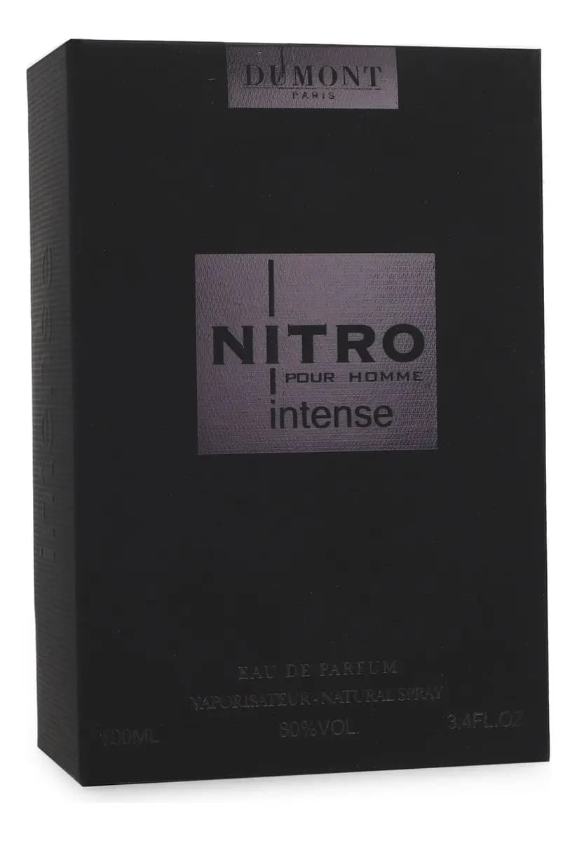Perfume Dumont Paris Nitro Intense EDP 100 ml Amaderado Vegano