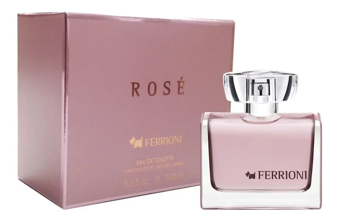 Ferrioni Rose EDT 100 ml Perfume para Mujer Floral