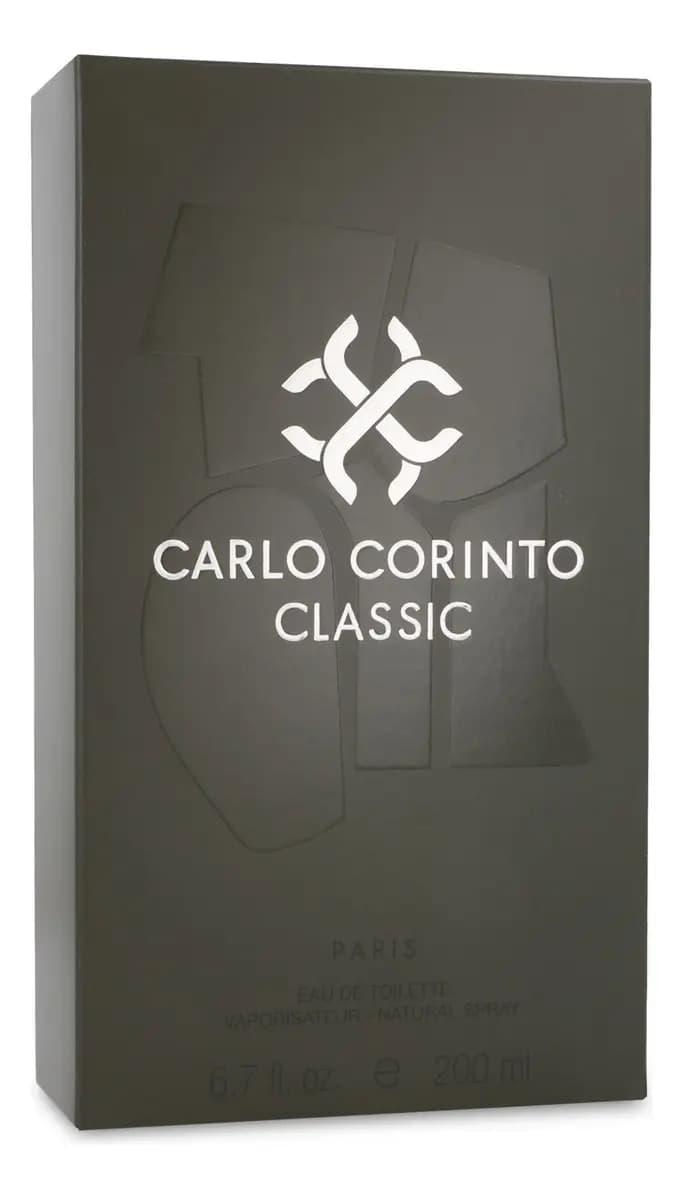 Carlo Corinto Classic Men EDT 200 ml Perfume para Hombre Amaderado