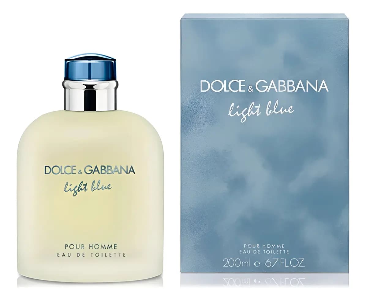 Dolce & Gabbana Light Blue Pour Homme EDT 200 ml Perfume para Hombre