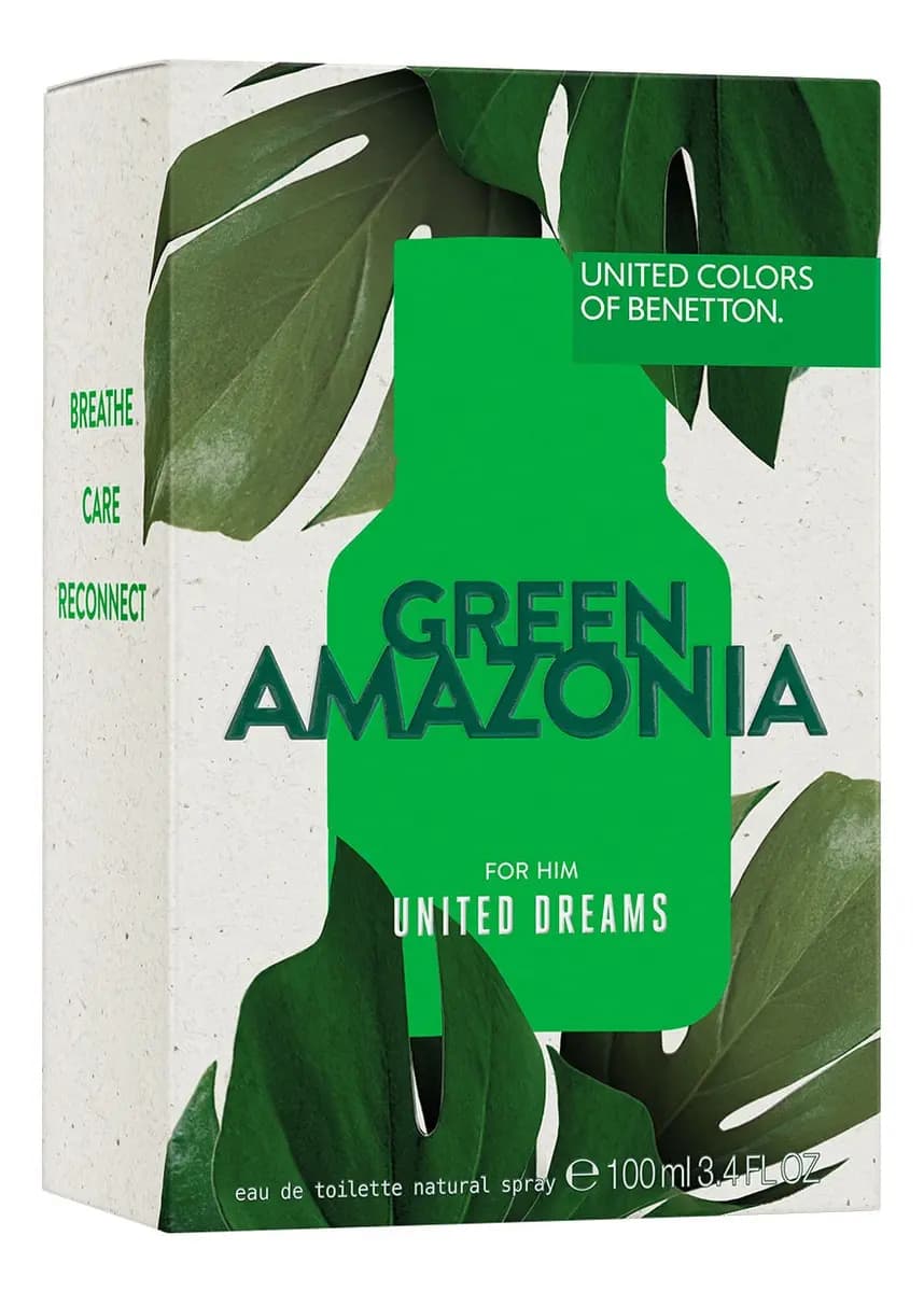Benetton United Dreams Green Amazonia EDT 100 ml Perfume para Hombre