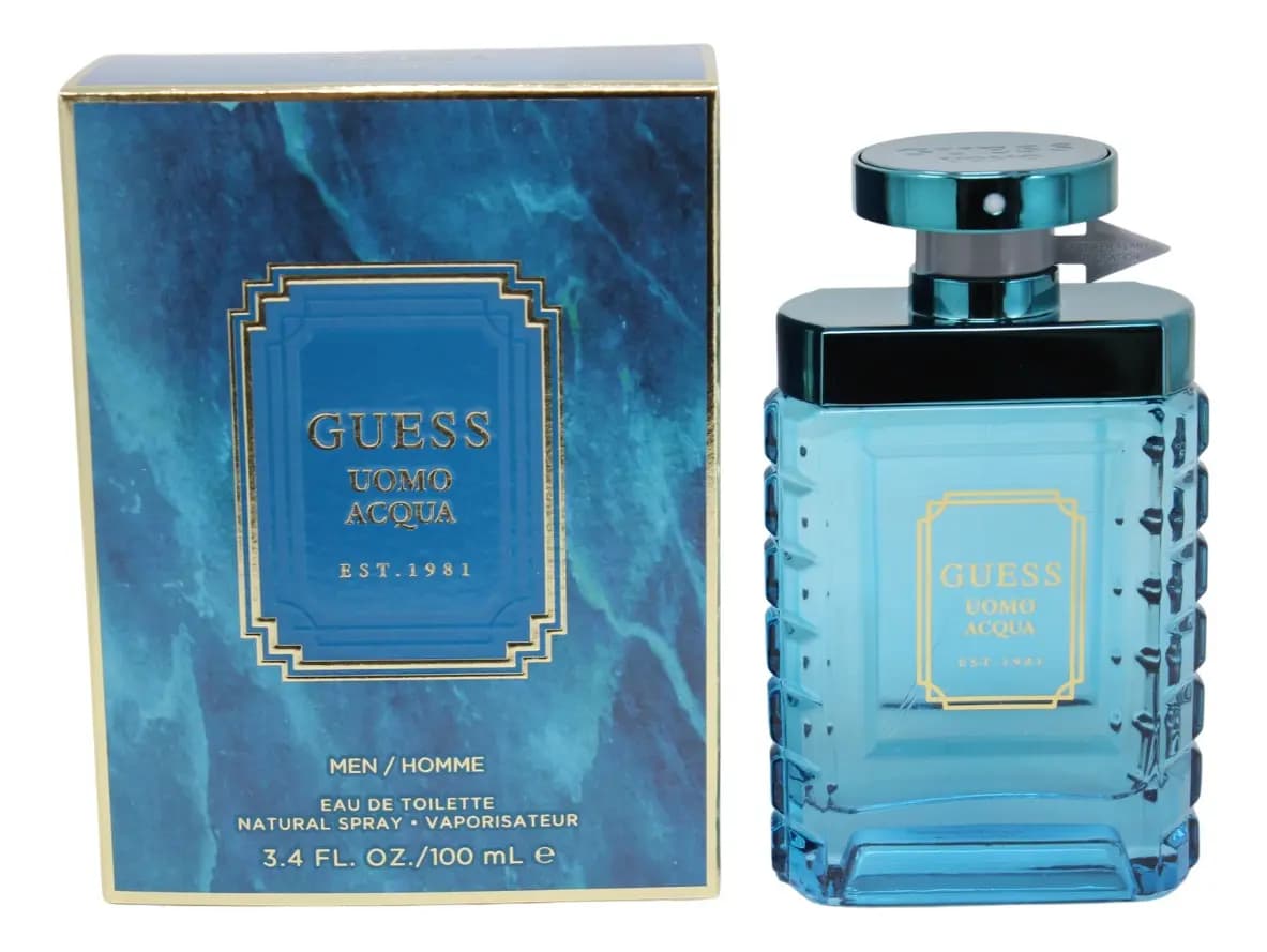 Guess Uomo Acqua EDT 100 ml Perfume para Hombre Amaderado