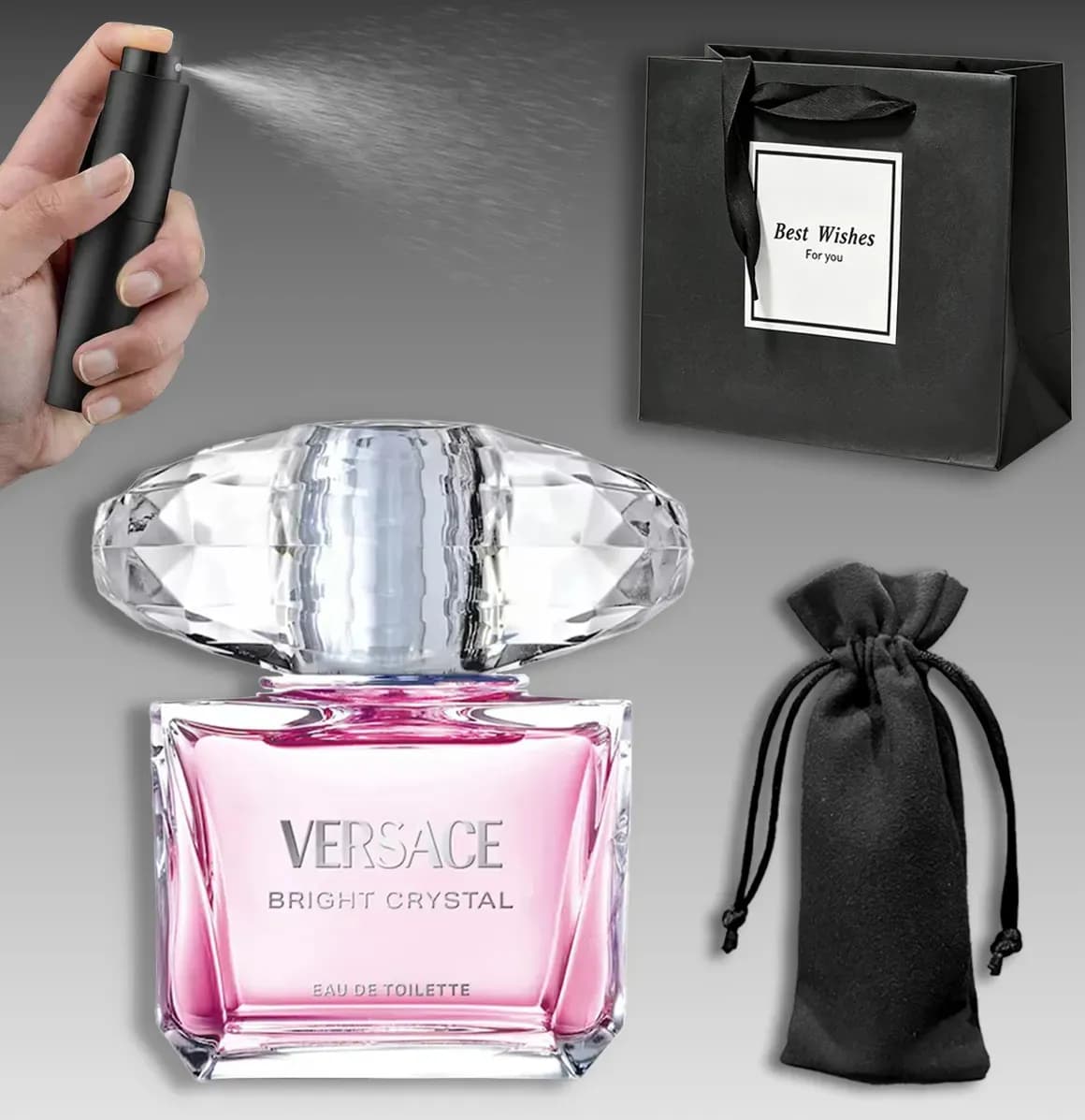 Versace Bright Crystal EDT 90 ml Perfume para Mujer