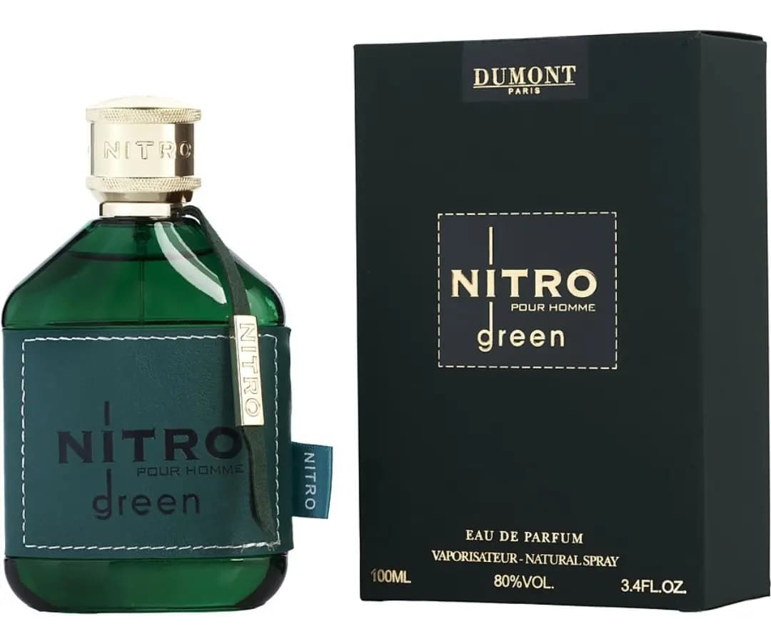 Perfume Dumont Paris Nitro Green Eau de Parfum 100ml Aromático Fougère