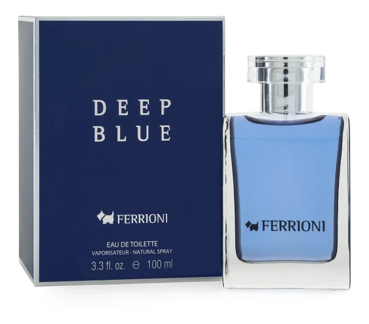 Ferrioni Deep Blue EDT 100 ml Perfume para Hombre Amaderado