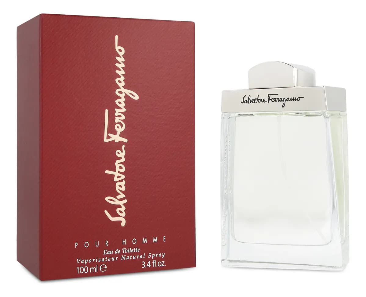 Salvatore Ferragamo Pour Homme EDT 100 ml Perfume para Hombre Amaderado