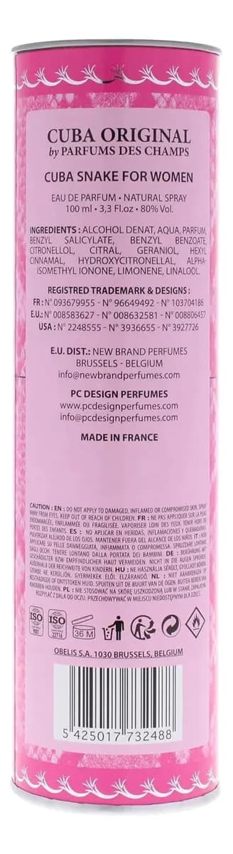 Perfume Jungle Snake 100ml Dama (100% Original)