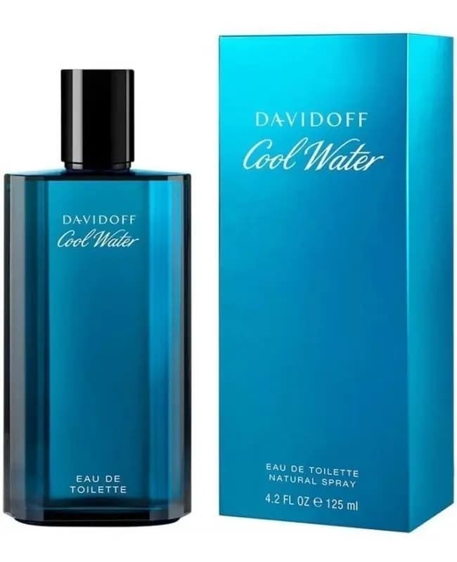 Davidoff Cool Water Man EDT 125 ml Perfume para Hombre Acuático