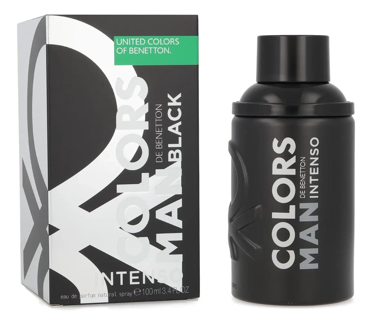 Benetton Colors Black Intenso EDP 100 ml Perfume para Hombre