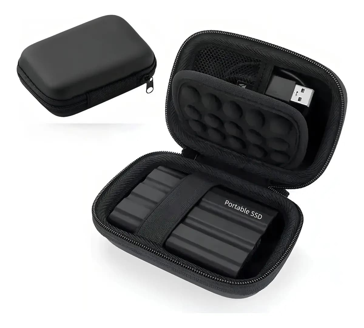Disco Duro Externo SSD 2TB VRCOW USB 3.1 Tipo-C Resistente