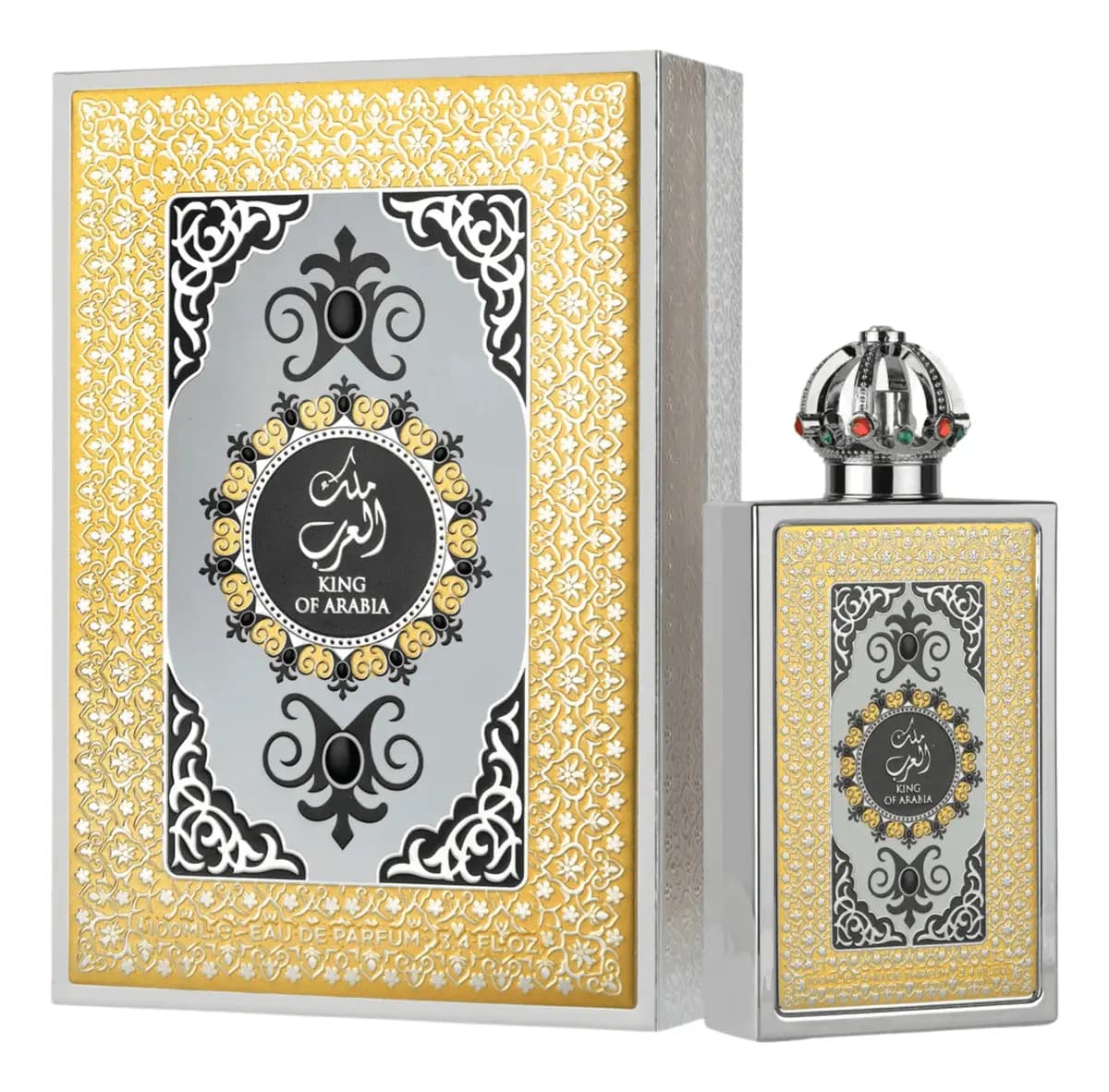 Lattafa King Of Arabia EDP 100 ml Perfume para Hombre Oriental